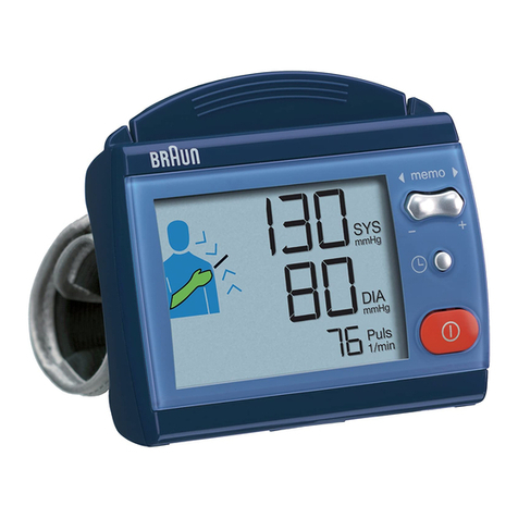 Braun BP 3510 User manual