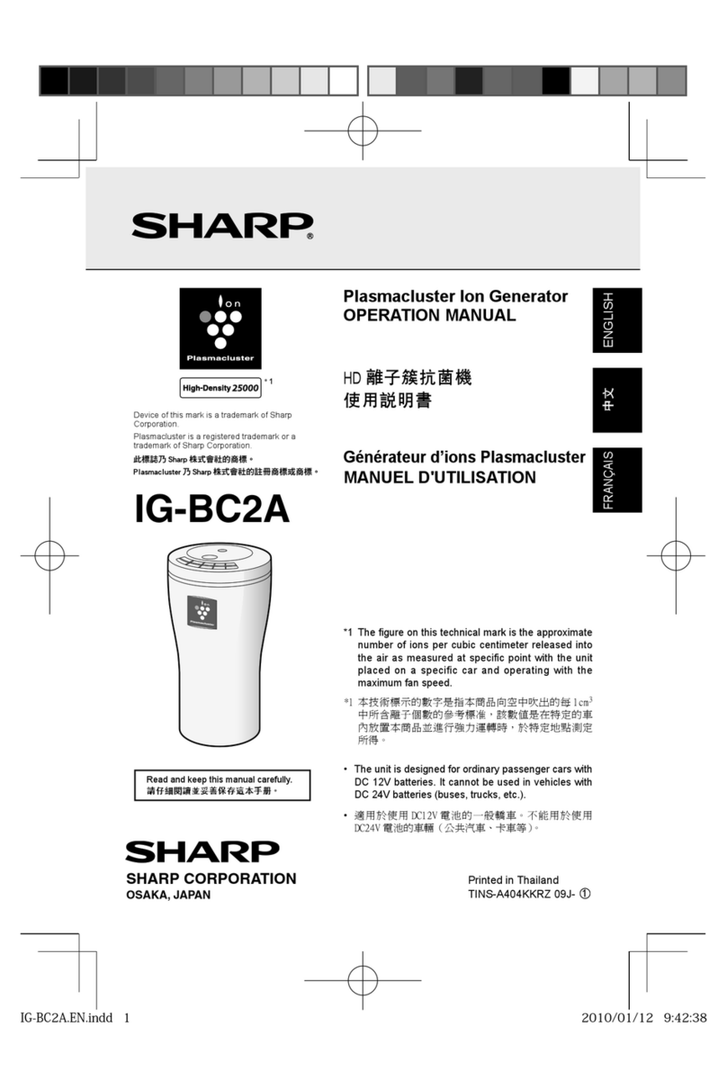 Sharp IG-BC2A User manual Sharp IG-BC2A User manual