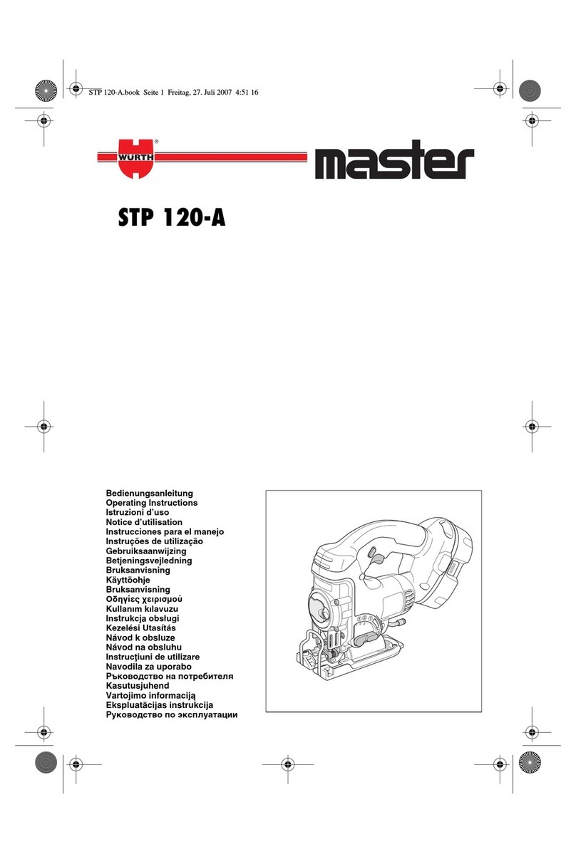 wurth STP 120-A User manual