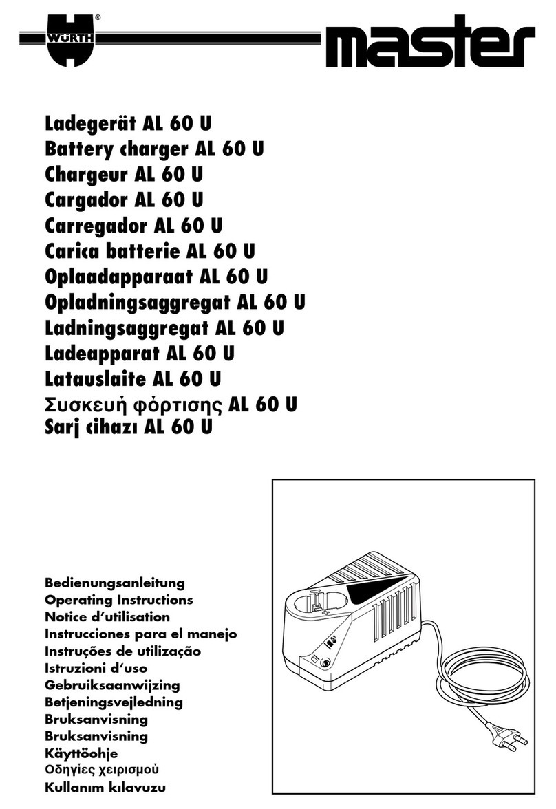 wurth AL 60 U operating instructions