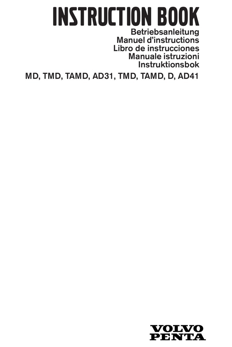 Volvo Penta MD instruction manual
