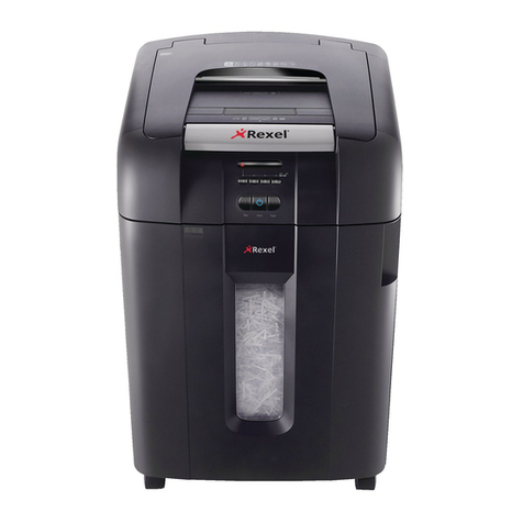 Rexel Auto+ 500X instruction manual