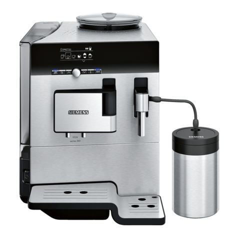 Siemens TE 803 User manual