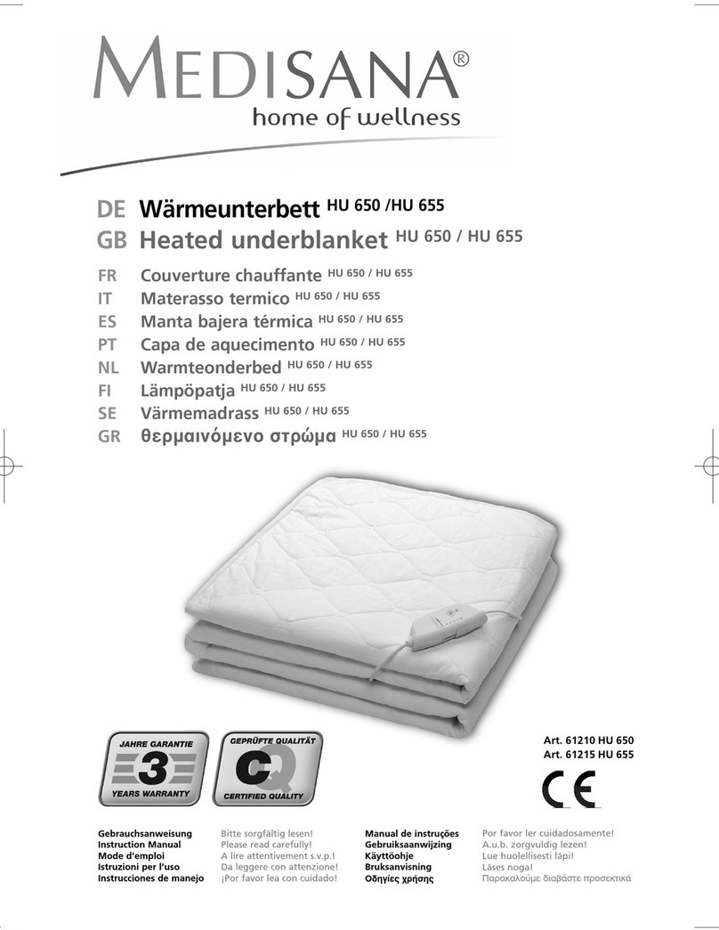 Medisana HU 650 instruction manual