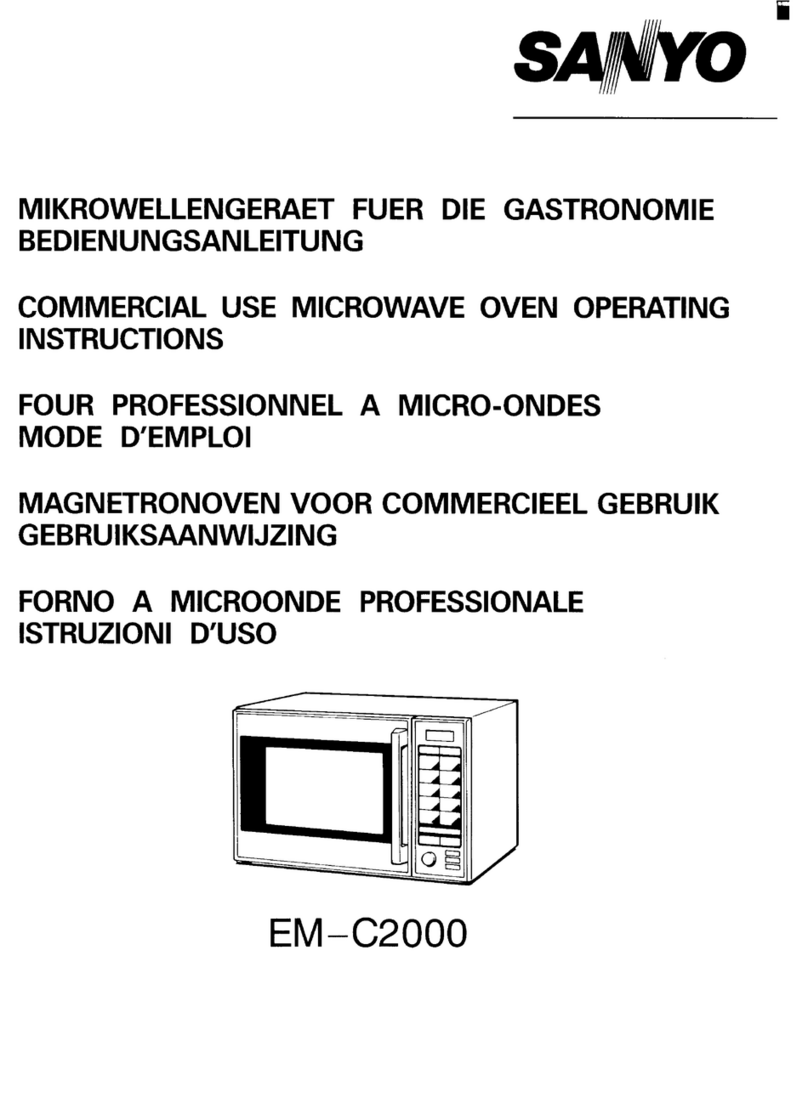 Sanyo EM-C2000 operating instructions