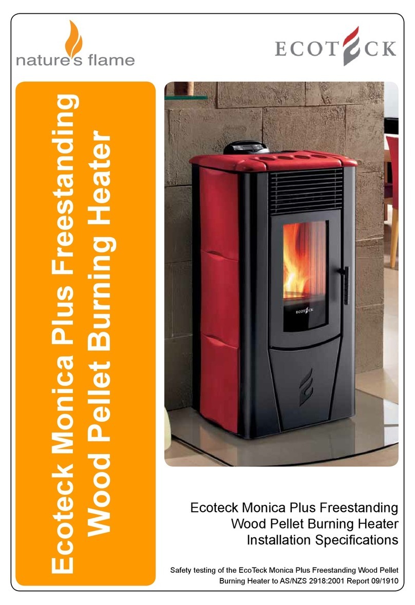 ecoteck Monica Plus Installation specification sheet