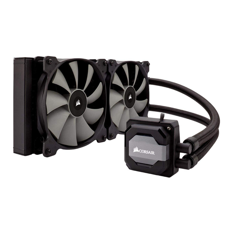 Corsair H110i quick start guide