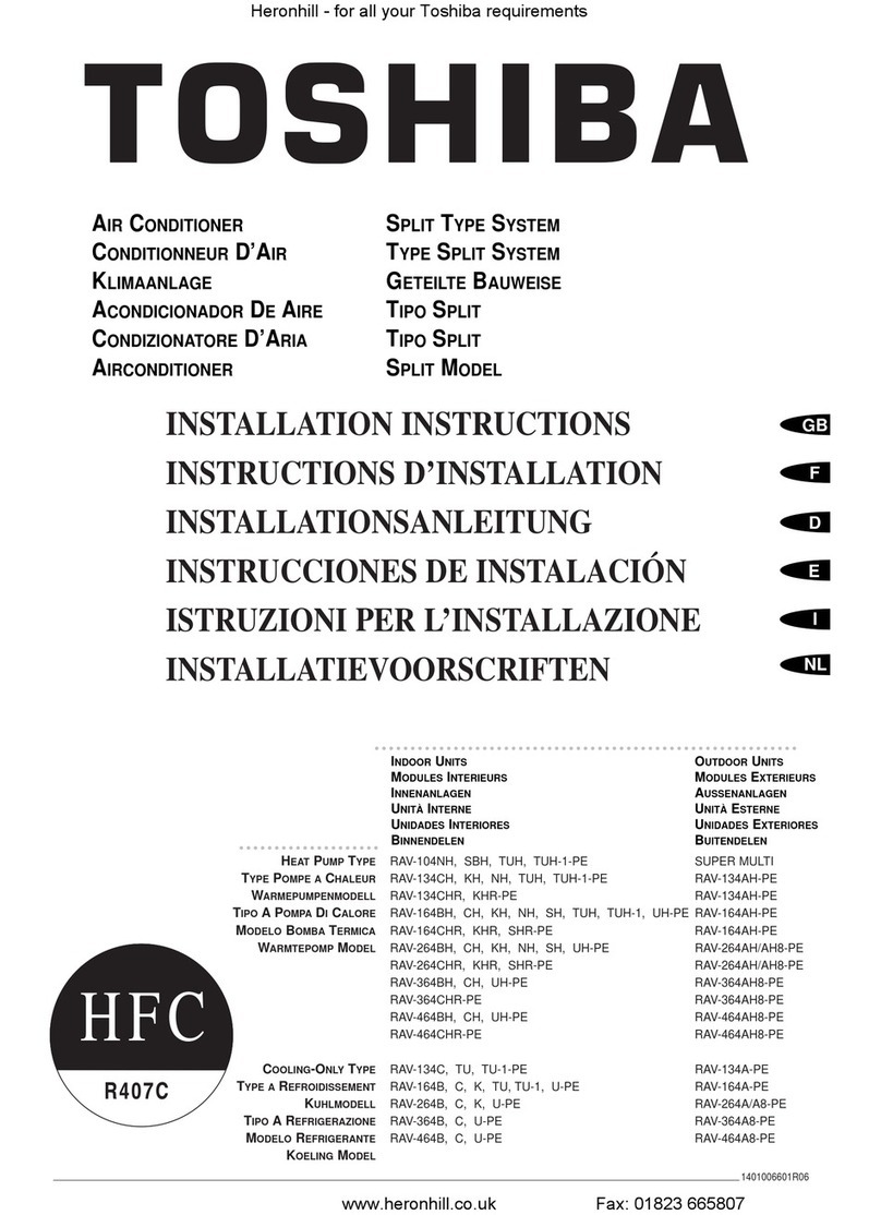 Toshiba RAV-104 Series User manual