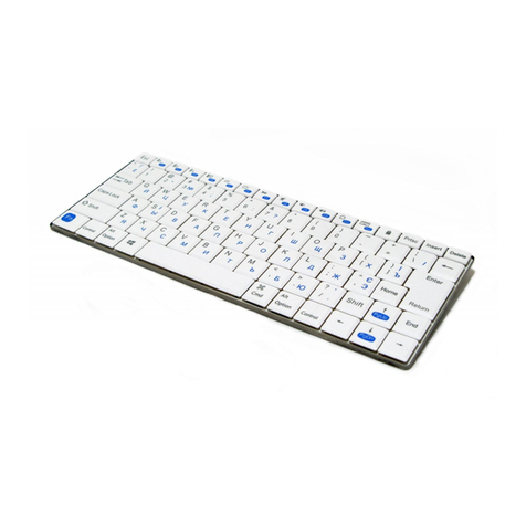 Gembird KB-P6-BT user manual