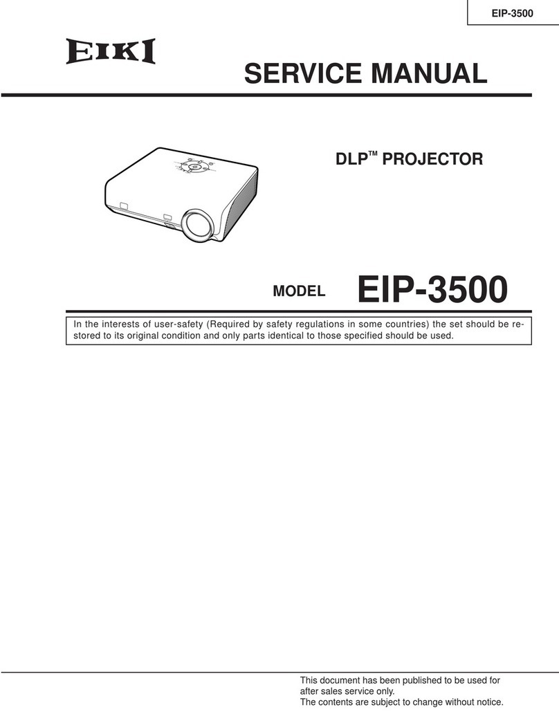 Eiki EIP-3500 User manual