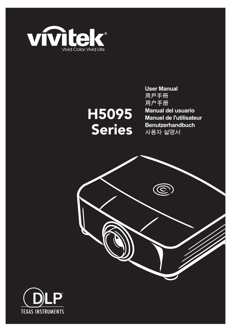 Vivitek H5095 series User manual
