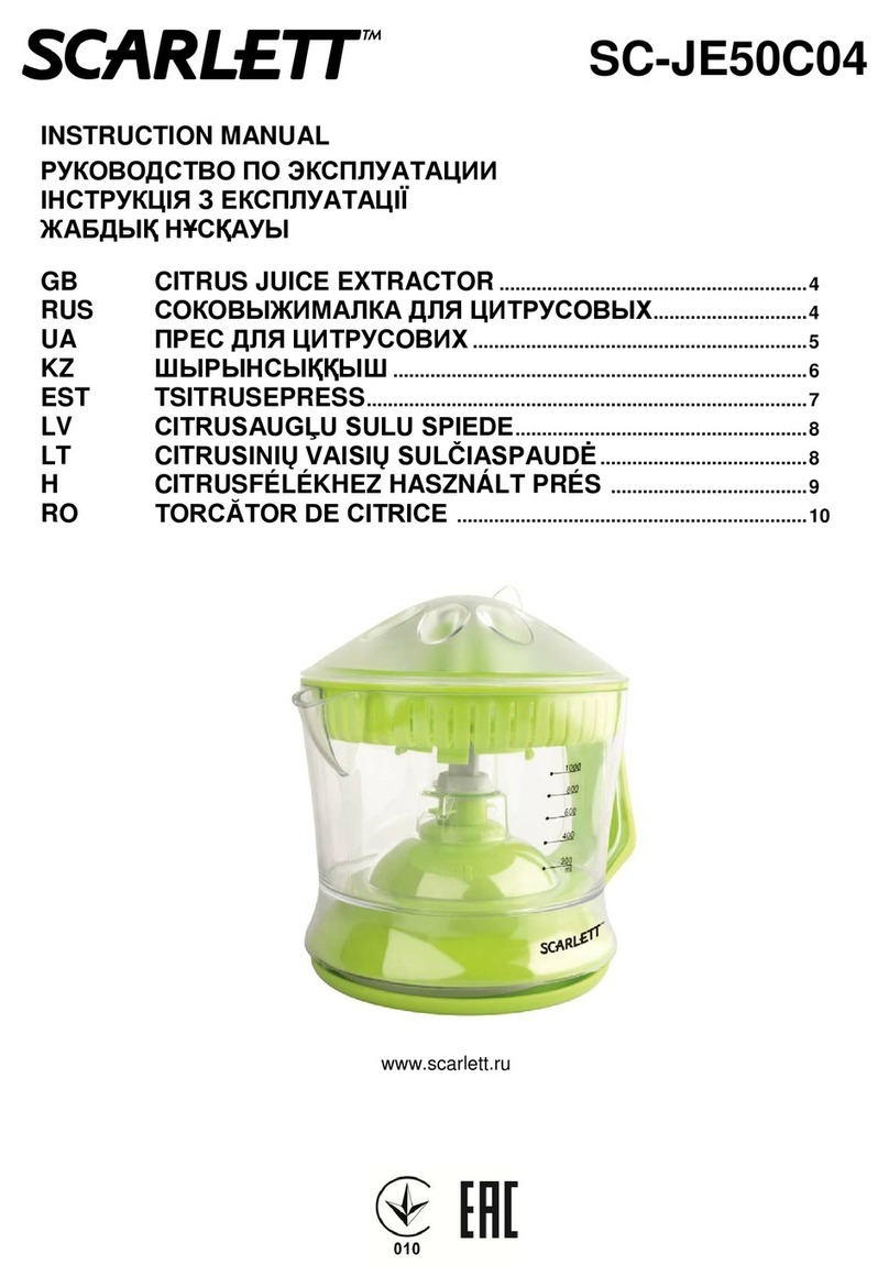 Scarlett SC-JE50C04 instruction manual
