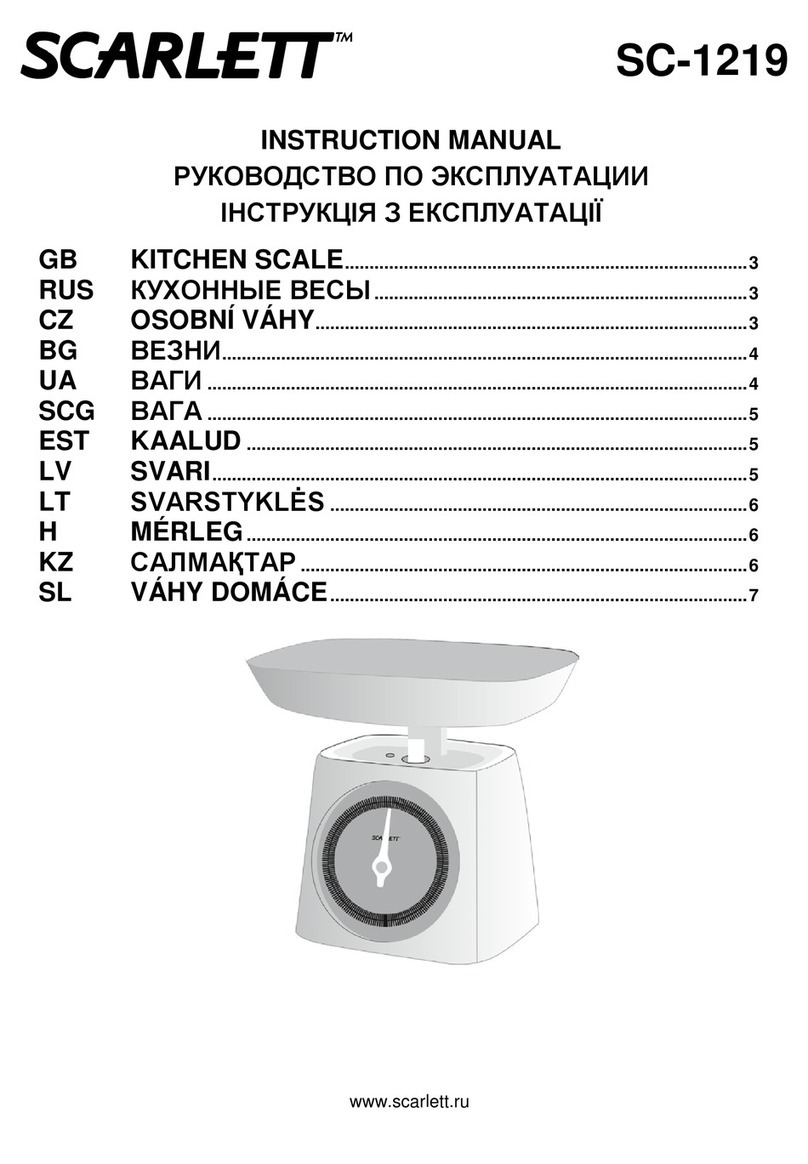 Scarlett SC-1219 User manual