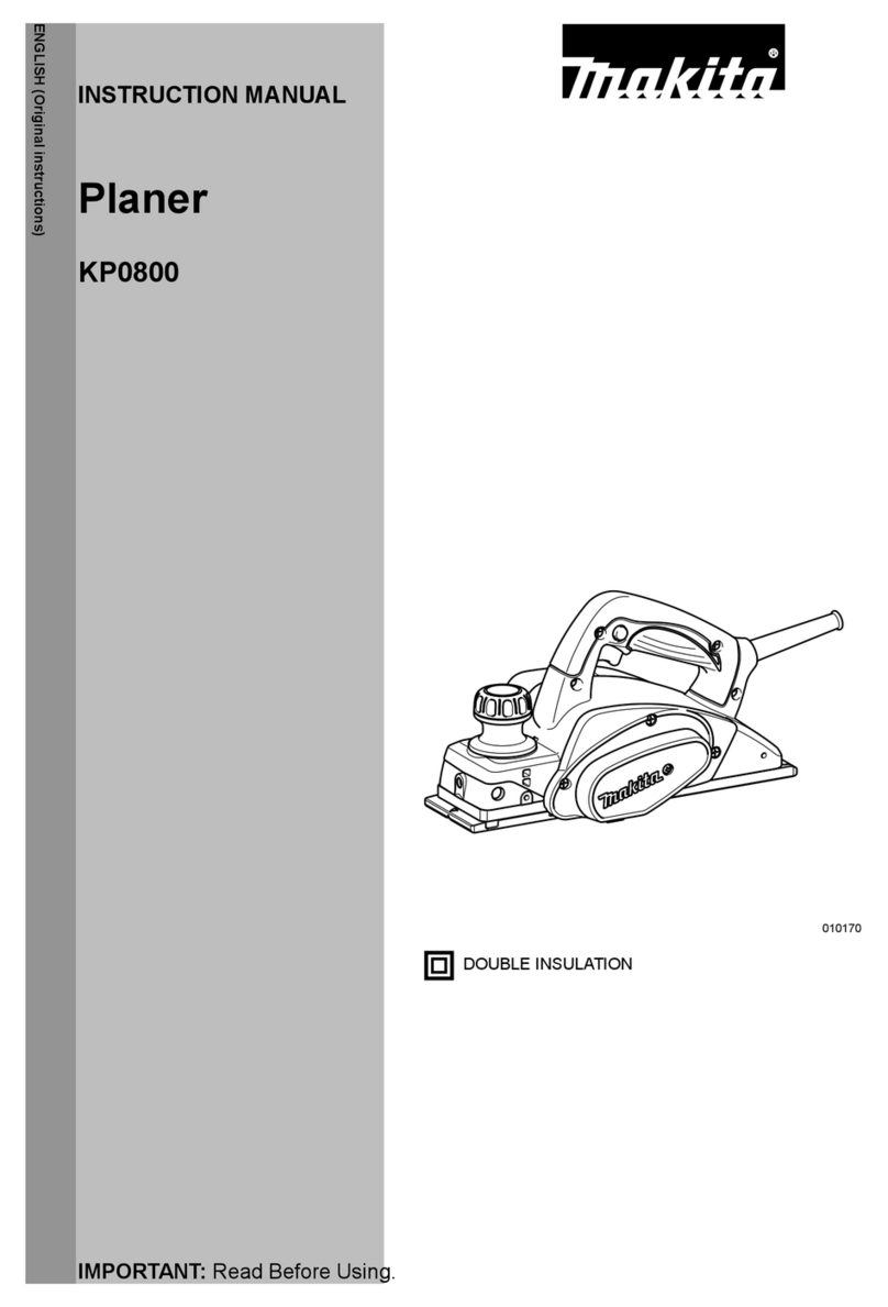 Makita KP0800 instruction manual