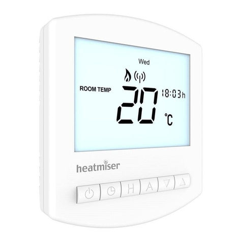 Heatmiser SLIMLINE User manual