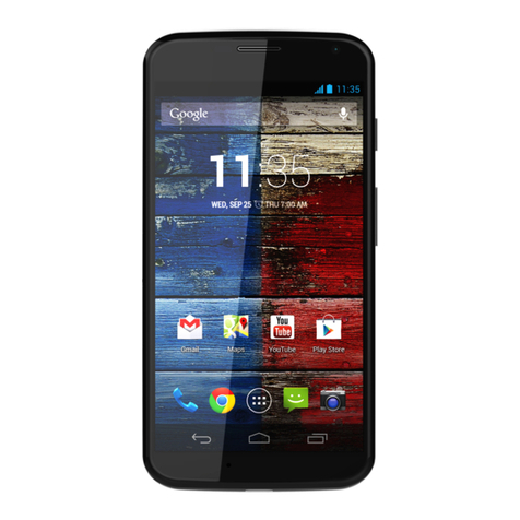 Motorola moto X User manual