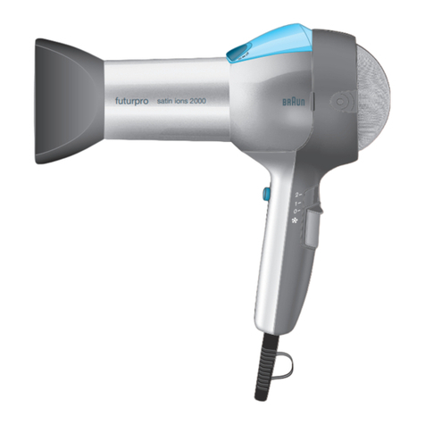 Braun FPI 2000 DF User manual