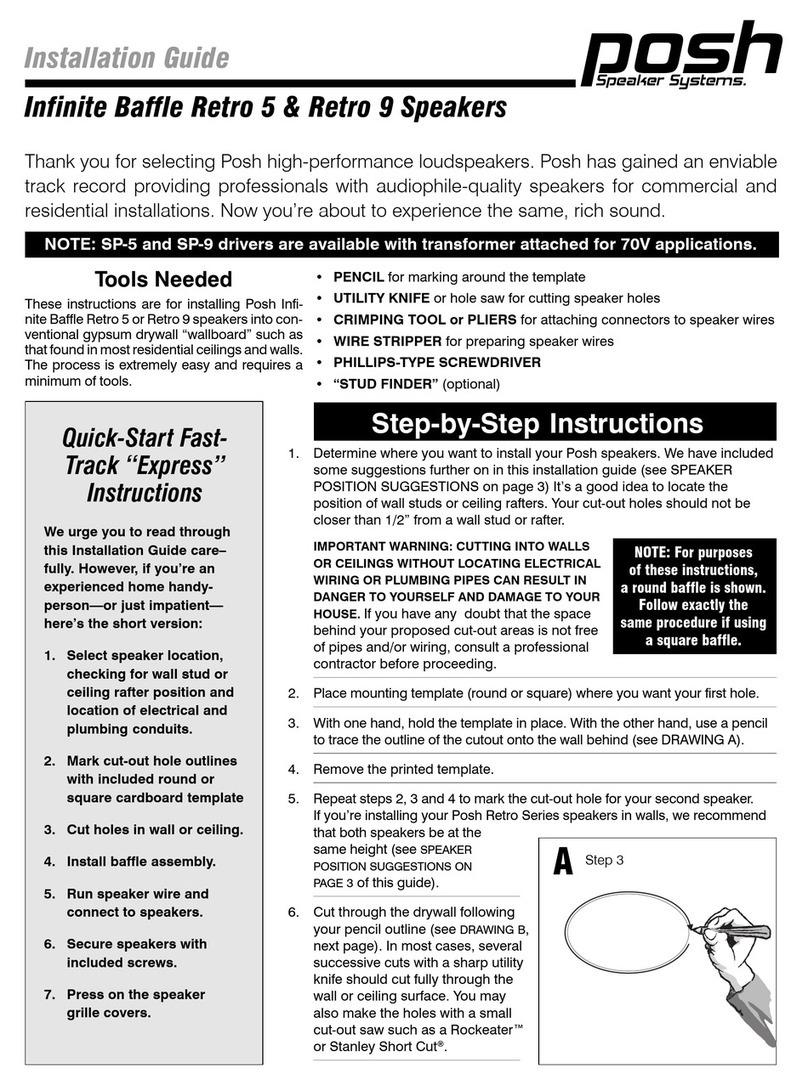 Posh Retro 5 installation guide