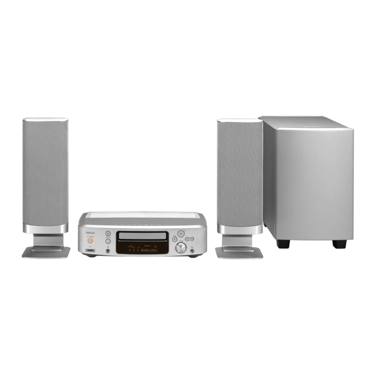 Denon S-101 User manual
