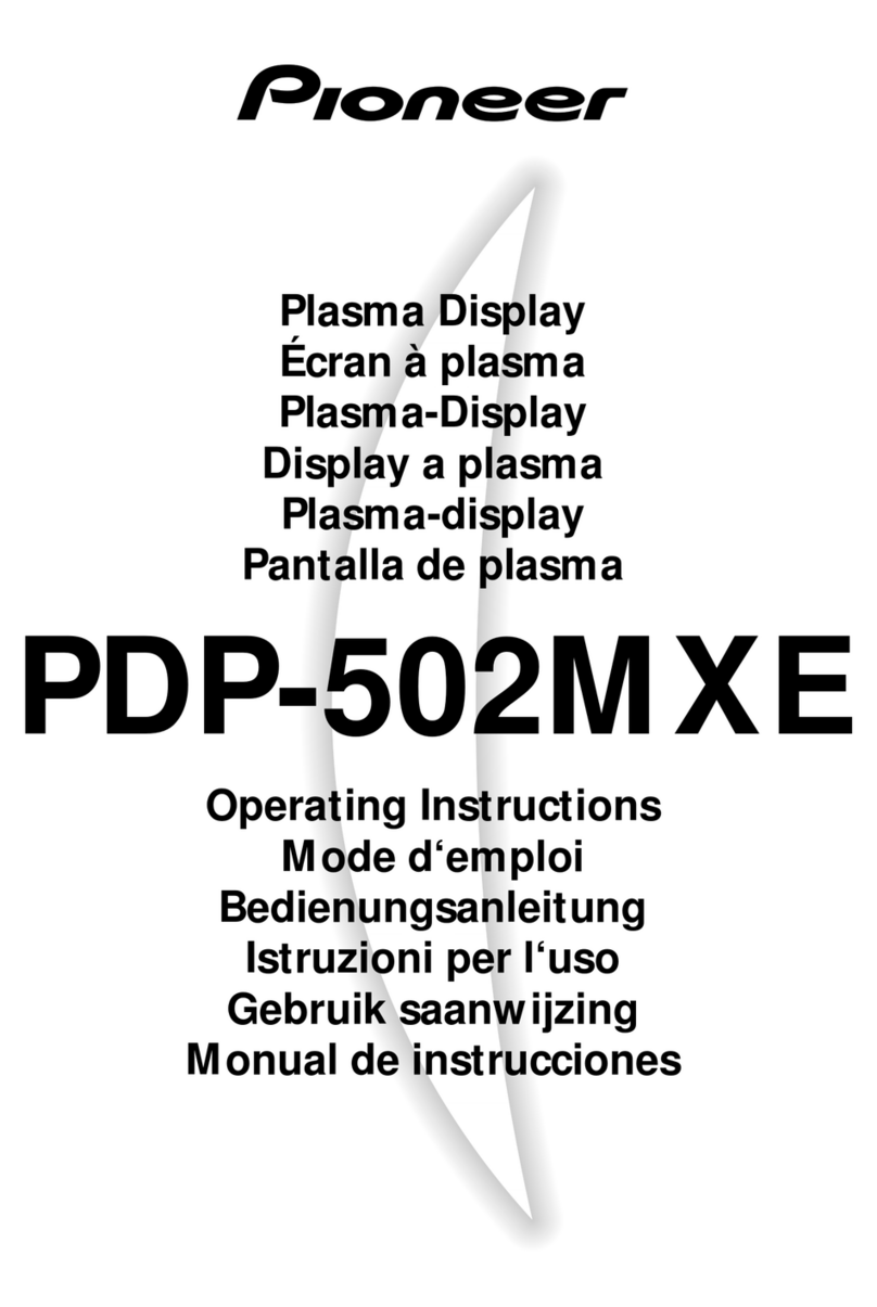 Pioneer PDP-502MXE User manual