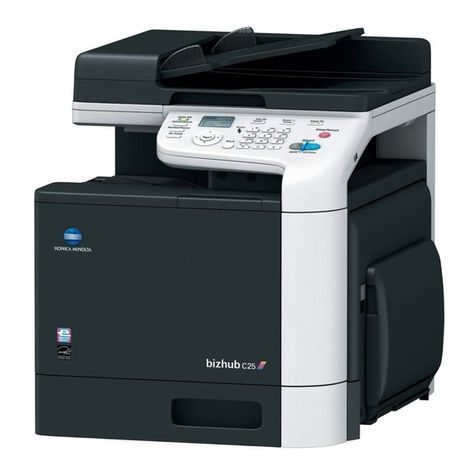 Konica Minolta bizhub C25 user guide