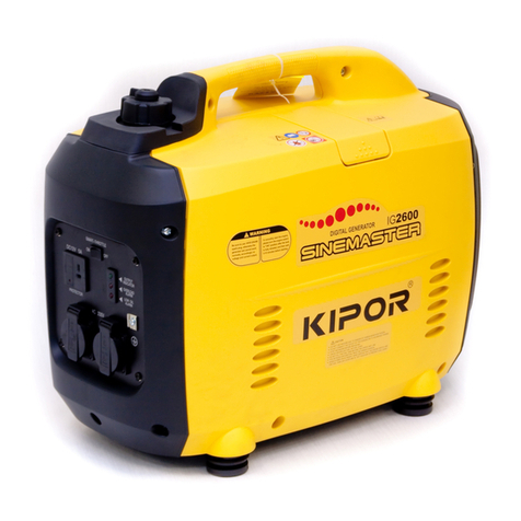 Kipor Sinemaster IG2600 User manual