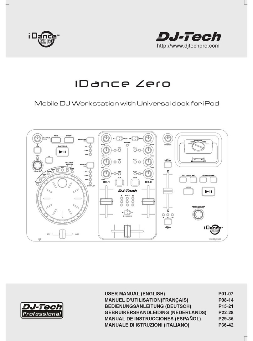 DJ-Tech iDance Zero User manual DJ-Tech iDance Zero User manual