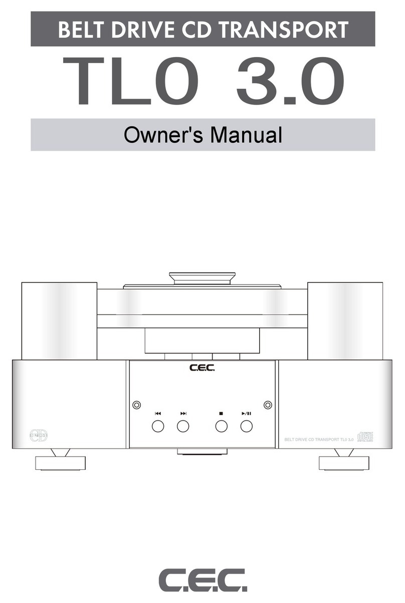 C.E.C. TLO 3.0 User manual