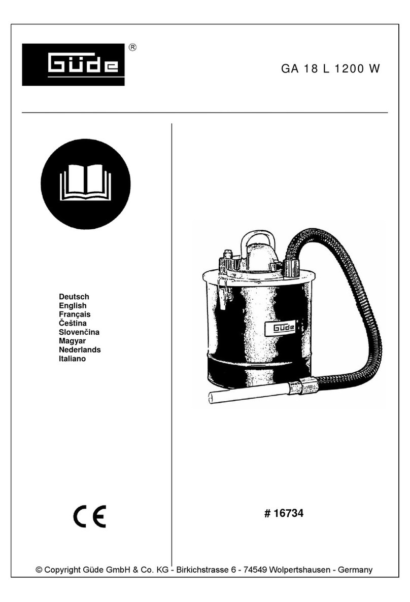 Gude GA 18 L 1200 W instruction manual