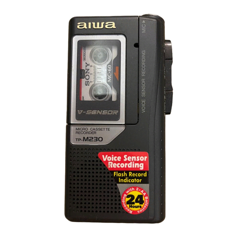 Aiwa TP-M230 User manual