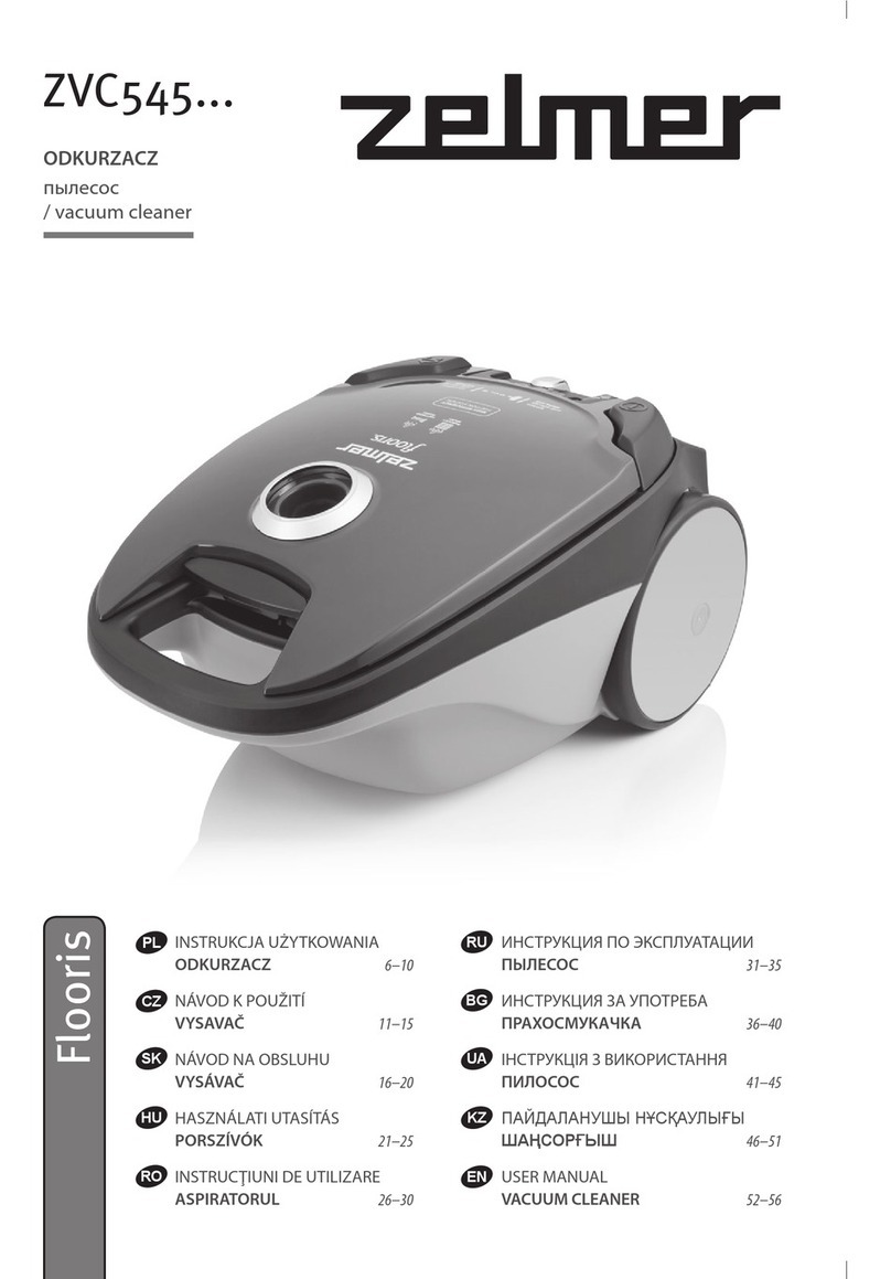 Zelmer ZVC545CQ User manual