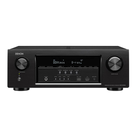 Denon avr-s720w User manual