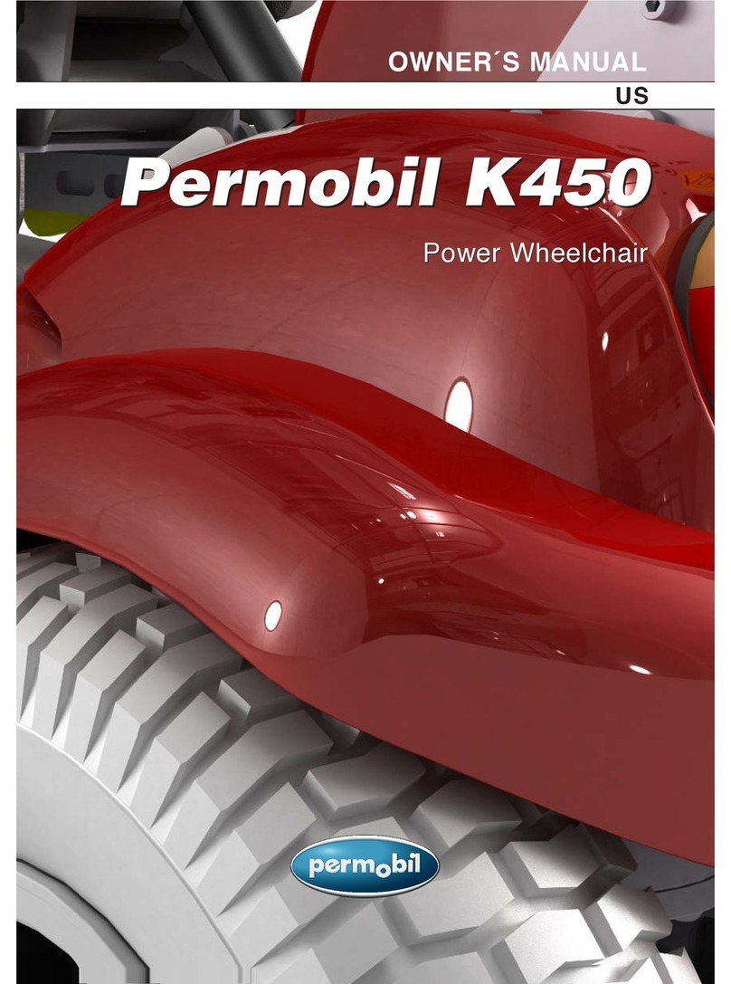 Permobil K450 User manual