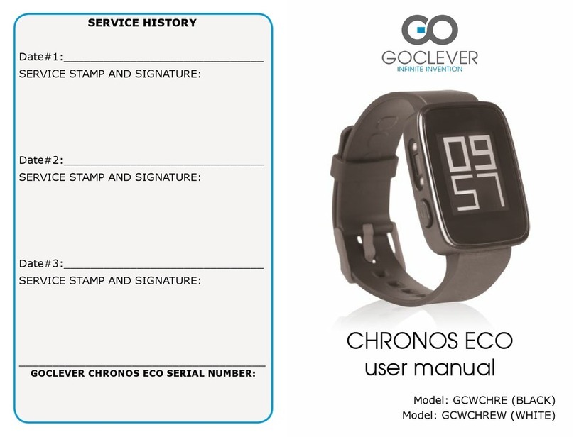 Goclever CHRONOS ECO user manual