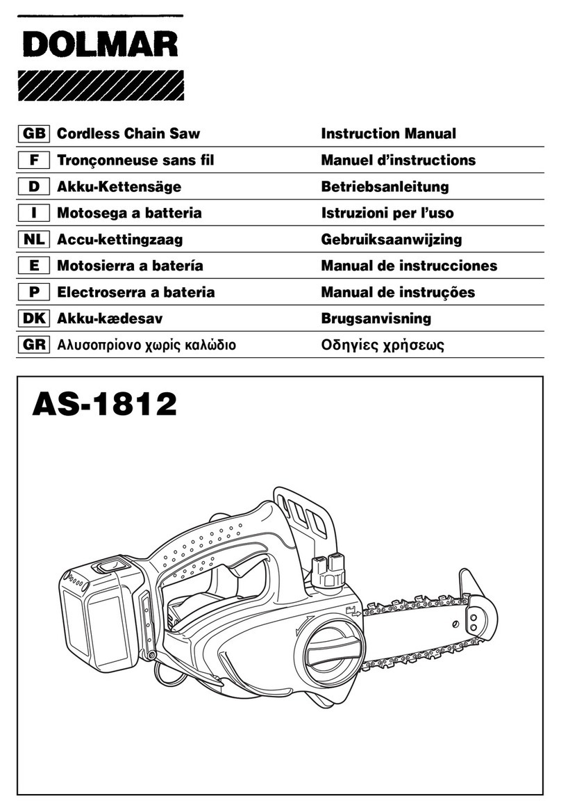 Dolmar AS-1812 User manual
