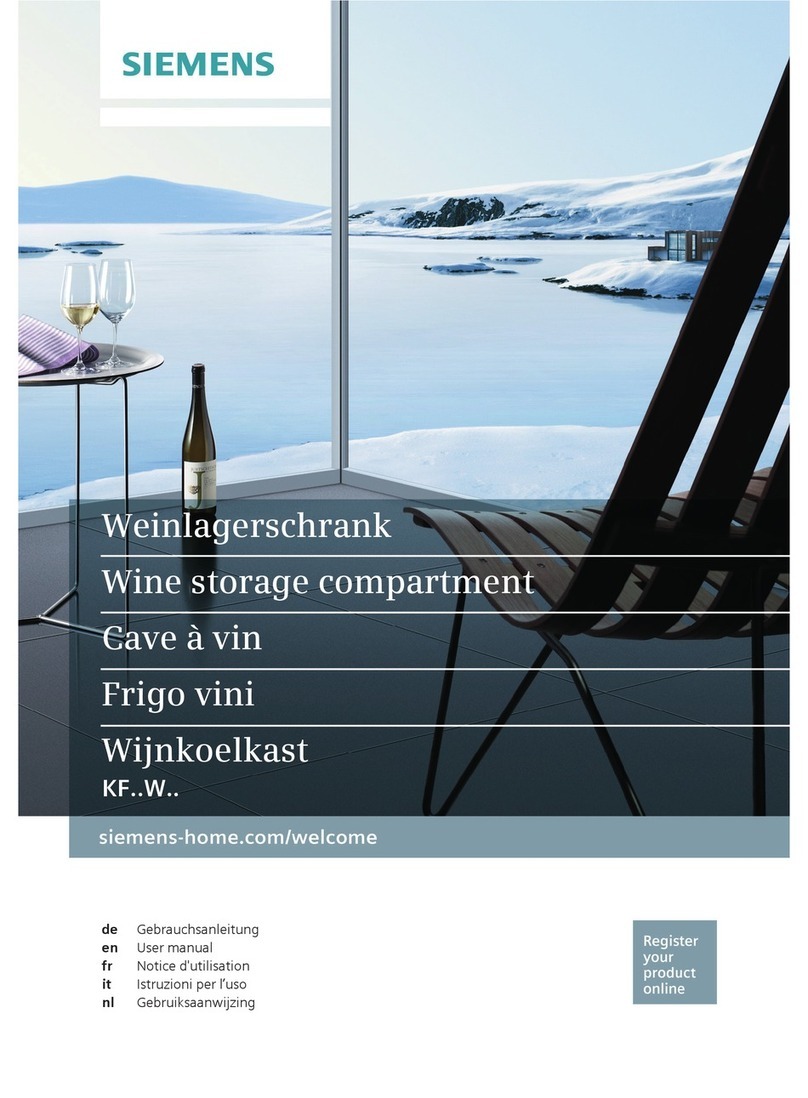 Siemens KF18WA42 user manual