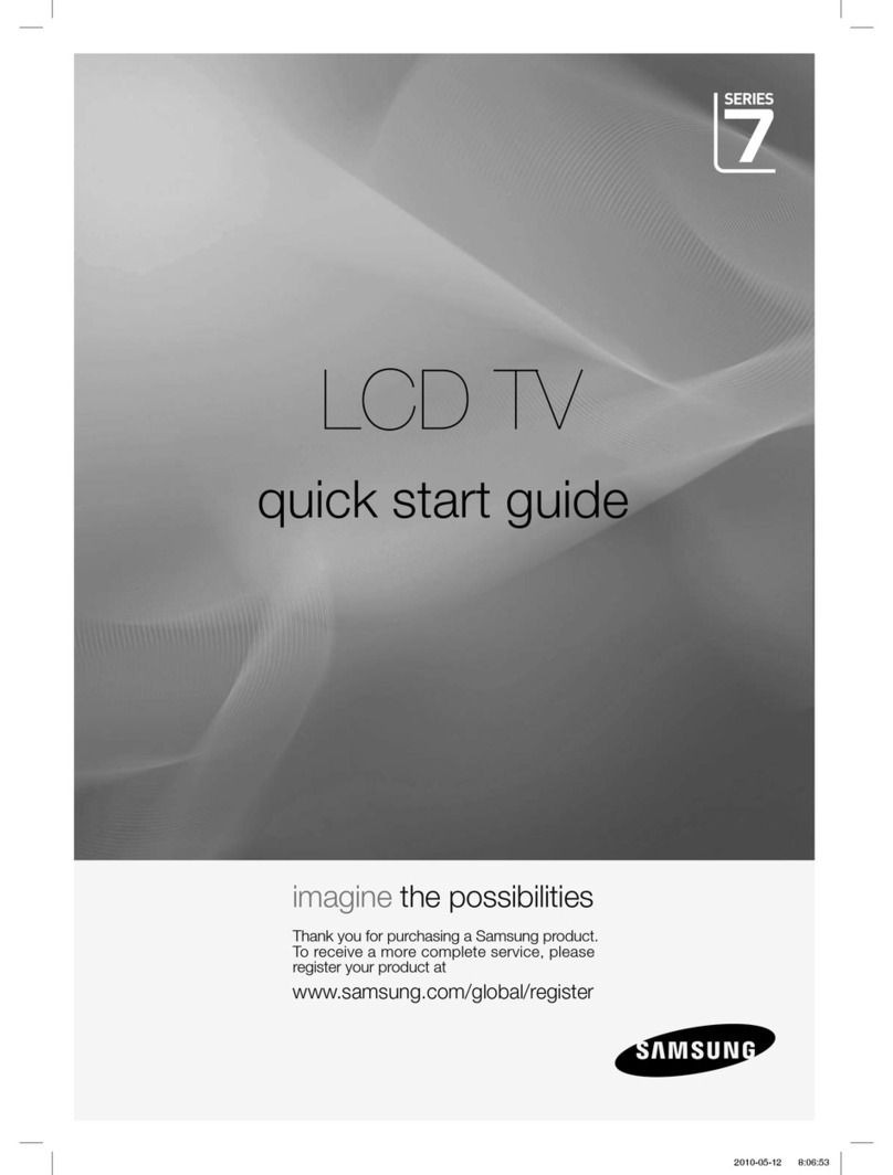 Samsung LA46C750 User manual