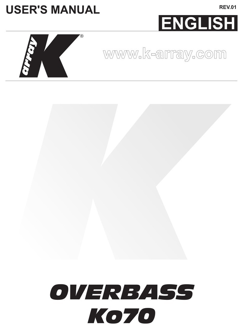 K-array Ko70 User manual