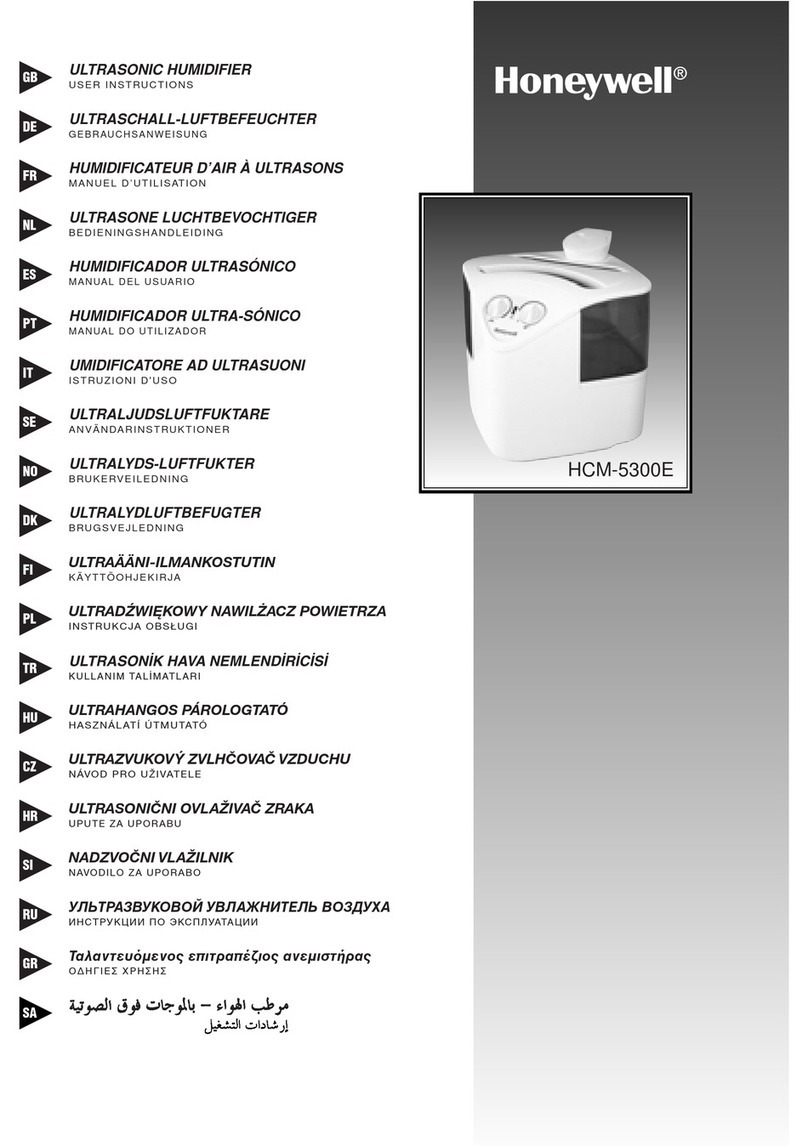 Honeywell HCM-5300E User instructions