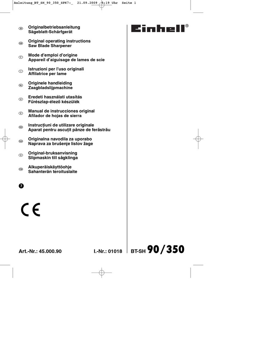EINHELL BT-SH 90 / 350 Original operating instructions