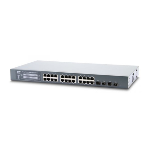 KTI Networks KGS-2423 User manual