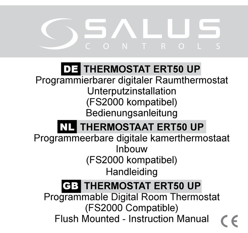 Salus ERT50 UP instruction manual