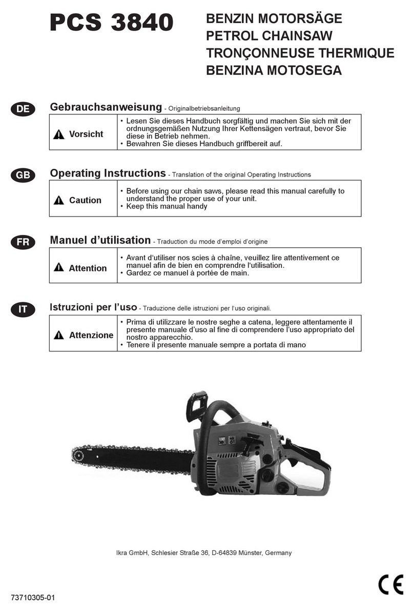 Ikra PCS 3840 operating instructions