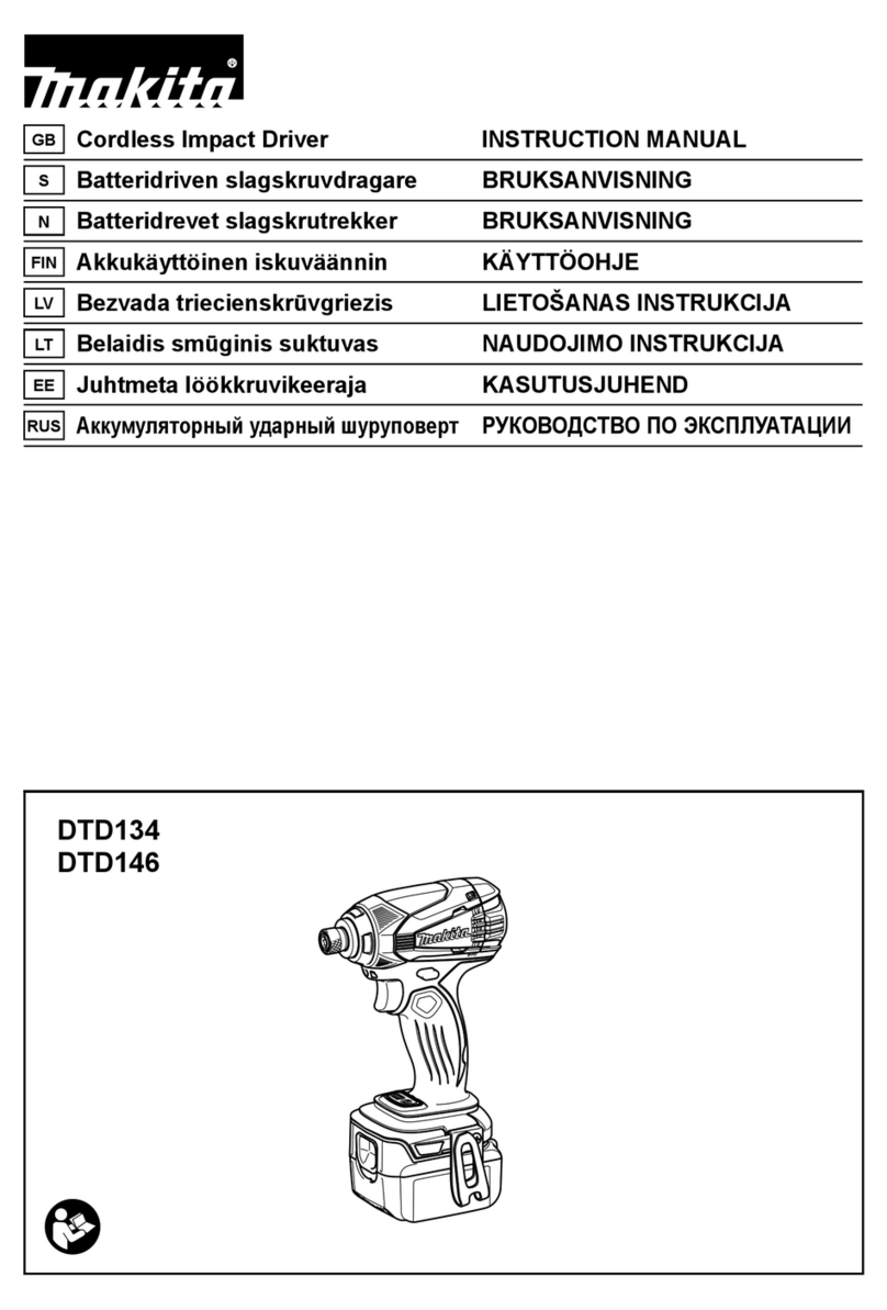 Makita DTD134 instruction manual