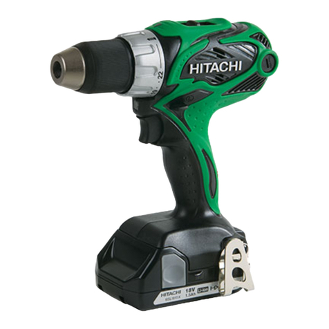 Hitachi Koki WH 14DSAL Handling instructions