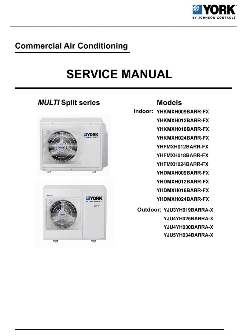 York YHKMXH009BARR-FX Service manual