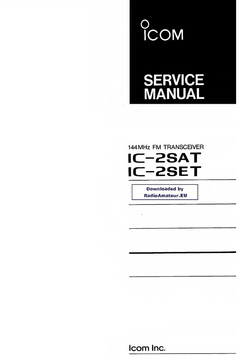 Icom IC-2SET Service manual