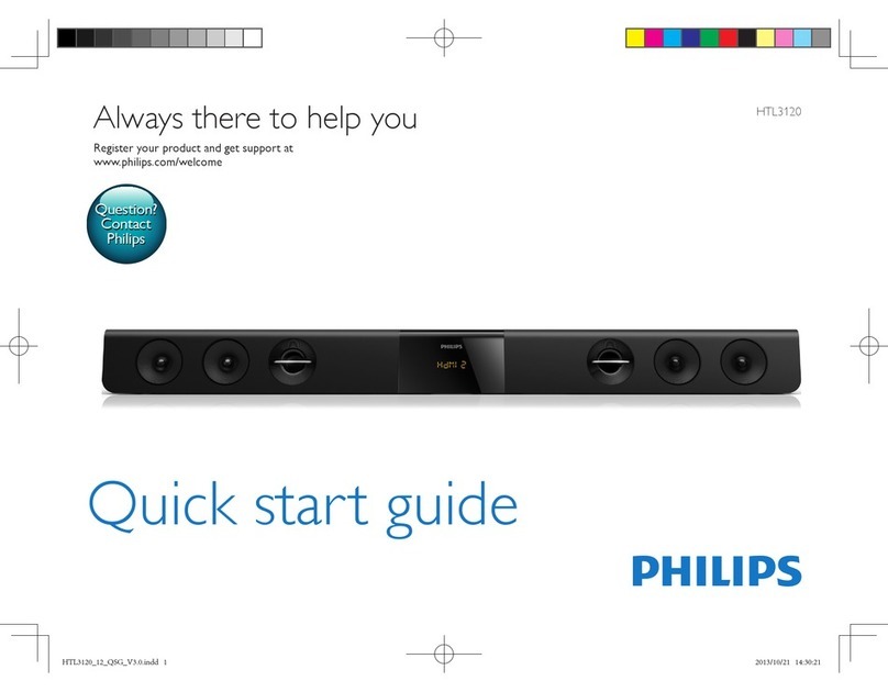 Philips HTL3120 User manual