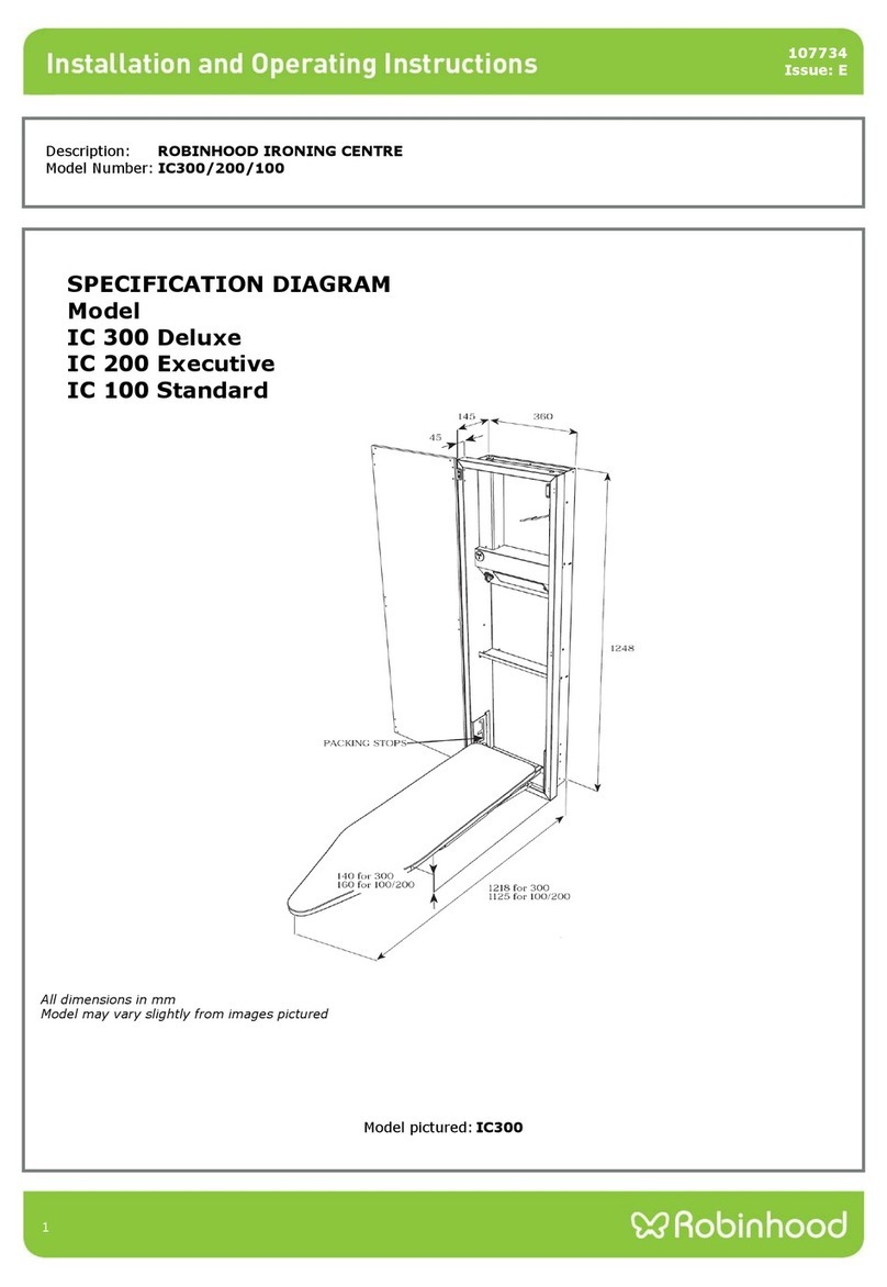 ROBINHOOD IC 300 Deluxe Installation and operating instructions