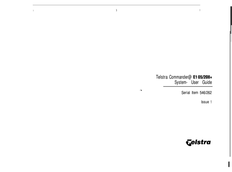 Telstra Commander E105 user guide Telstra Commander E105 user guide